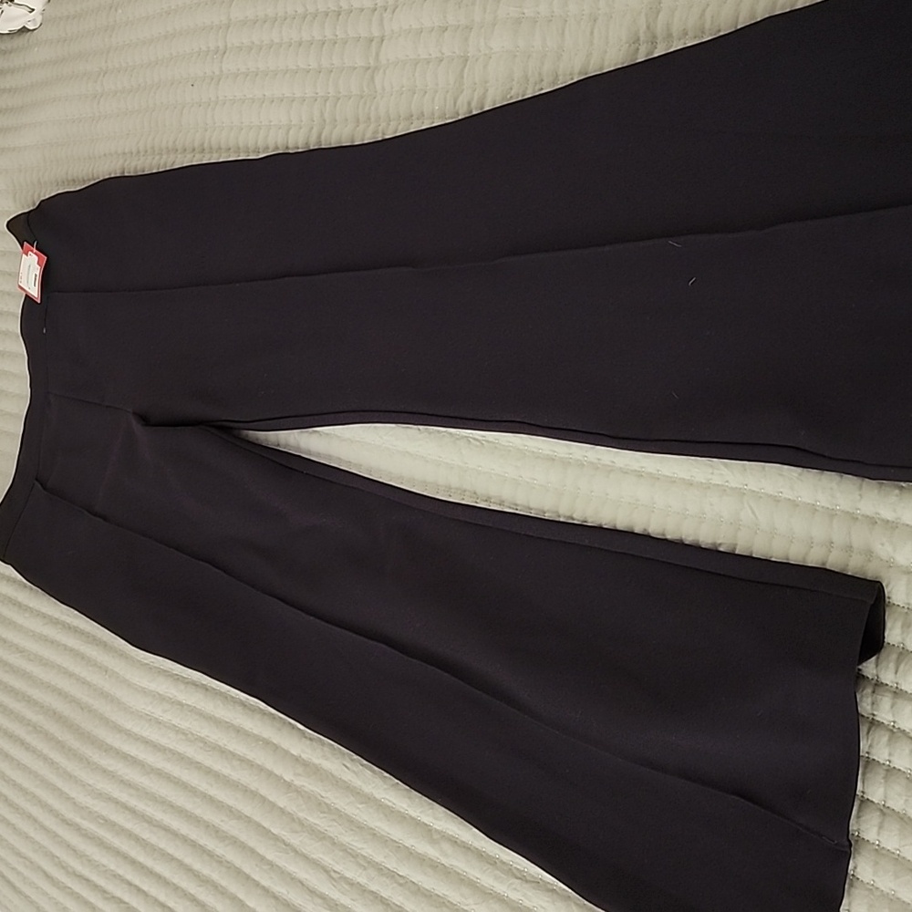SPANX Classic Navy Wide-Leg Pants